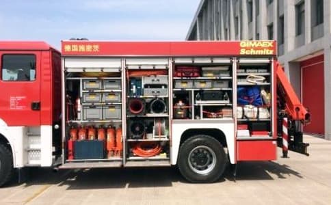 RFID超高頻閱讀器UR6263應(yīng)用于智能消防車設(shè)備管理